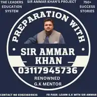 Preparation With Sir Ammar PPSC FPSC PMS CSS NTS SPSC KPKSC OTS FIA GOVT Jobs GK MCQs Latest Jobs IB WhatsApp Channel