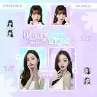 ꒰ㅤ꣑ৎ  ㅤ۫𝓡᥆sᥡ 𝓣𝗶𝗽𝘀 ⊹   ♡🩰⁺𝅄 Glow Up belleza Moda STICKERS  Stickers cutefor girls Rosy BTS  TIPS BTS WhatsApp Channel
