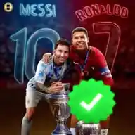 VIDEOS DE FÚTBOL VIP𓆩⚽𓆪 Cristiano Ronaldo Y Leonel Messi FRASES Y STICKERS MEMES:) ⚽ WhatsApp Channel