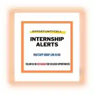 OC:Internship Alerts! WhatsApp Channel