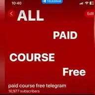 Paid course free  WhatsApp Channel
