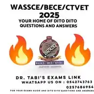 WASSCE 2025 HELP_FOLLOW WHO KNOW ROAD 💪FULL PREPARATIONS WITH DITO DITO QUESTIONS AND ANSWERS 🔥🔥🔥 WhatsApp Channel