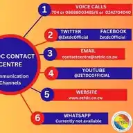 ZETDC NATIONAL CONTACT CENTRE WhatsApp Channel