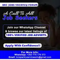 Zim Jobs 🇿🇼 BRC WhatsApp Channel