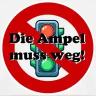 Die Ampel muss weg WhatsApp Channel