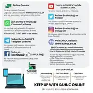 SAHUC 🇿🇦 South African Hajj and Umrah Council WhatsApp Channel