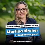Martina Bircher in den Regierungsrat WhatsApp Channel