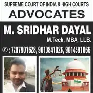 Sridhar Dayal Law Firms ,New Delhi & Hyderabad WhatsApp Channel