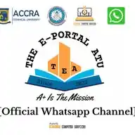 THE E - PORTAL ATU WHATSAPP CHANNEL WhatsApp Channel