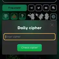 FROGFARM DAILY CYPHER CODE WhatsApp Channel
