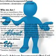 Levy's Advisory Incorporated (Pvt) Ltd WhatsApp Channel
