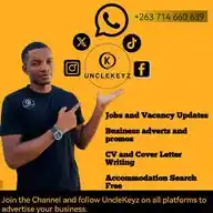 UncleKeyz Jobs WhatsApp Channel