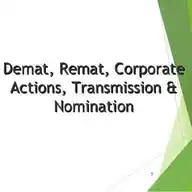 Demat, Remat, Corp. Action, FIR of Shares, Probate, succession certificate, court order ect. WhatsApp Channel