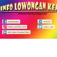 Lowongan Kerja WhatsApp Channel