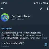 Fno Trades By Tejas | Stock Analyst✅️ WhatsApp Channel