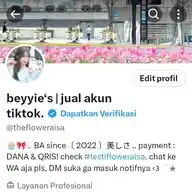 stock acc tiktok @thefloweraisa. WhatsApp Channel