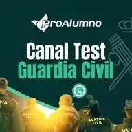 Test Guardia Civil ProAumno WhatsApp Channel