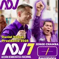 JORGE CHAMBA "EL ASAMBLEÍSTA DEL PUEBLO"                                      NOBOA PRESIDENTE 2025💜 WhatsApp Channel