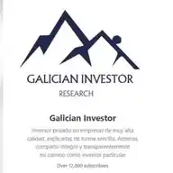 Galician Investor Research WhatsApp Channel