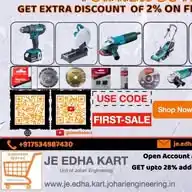 JE EDHA KART( POWER TOOLS) WhatsApp Channel