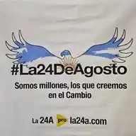 #La24A Agrupación "La 24 De Agosto" WhatsApp Channel