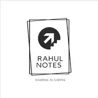 Rahul Notes WhatsApp Channel
