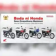 HONDA TANZANIA  “Pikipiki namba 1 Duniani” WhatsApp Channel