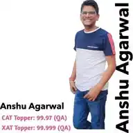 Anshu Agarwal [99.99] | CAT Preparation| IPM Preparation WhatsApp Channel