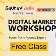 Free Digital Marketing Training By Gaurav Jain Sir WhatsApp Channel