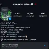 shopgame_arkans01 WhatsApp Channel