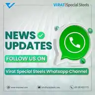✅VIRAT SPECIAL STEELS  NEWS 📣 WhatsApp Channel