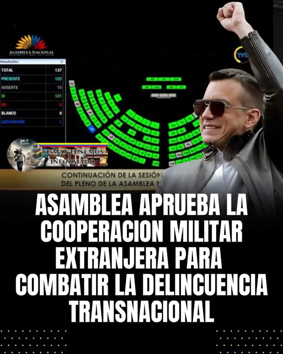 Image from 24-7 ECUADOR: <a class="text-blue-500 hover:underline cursor-pointer" href="/hashtag...