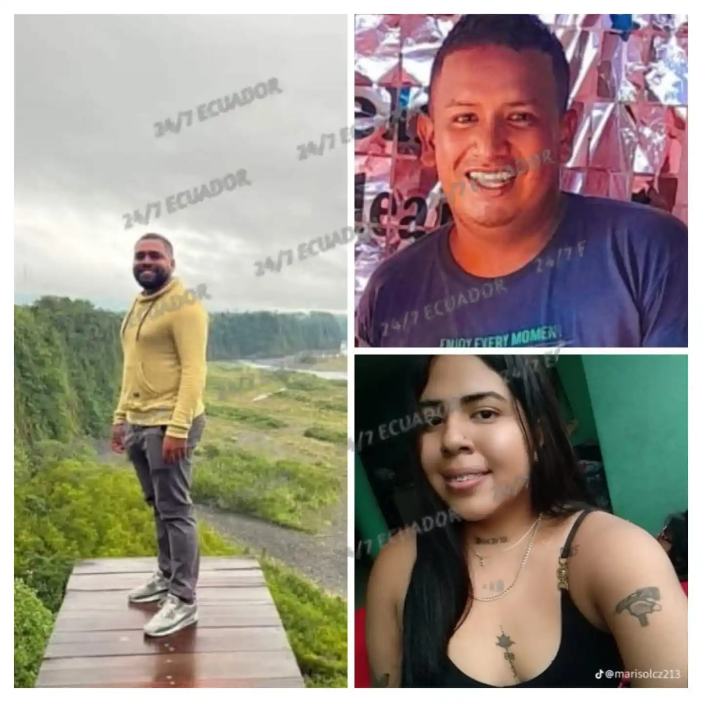 Image from 24-7 ECUADOR: Ellos serían tres de las cuatro víctimas asesinadas en Quinsaloma ht...