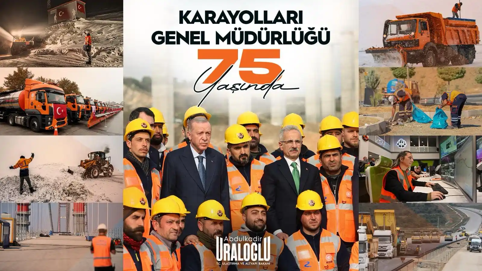 Image from Abdulkadir Uraloğlu: Türkiye’nin Karayolu 75 Yaşında ✨ 1 Mart 1950'den bu yana aşkla, azim...