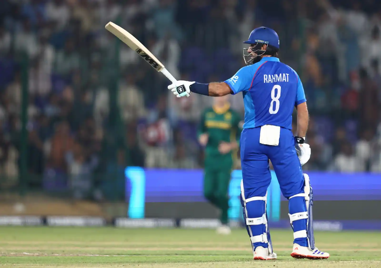 Image from Afghanistan Cricket Board (ACB): 41 Overs Completed! 📝 Rahmat Shah Zurmati (81*) is fighting in the m...