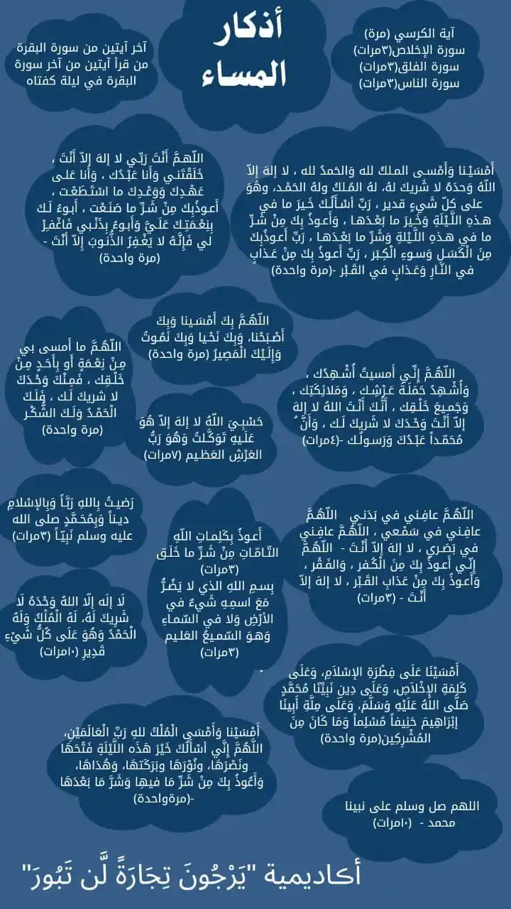 Image from أڪاديمية "يَرْجُونَ تِجَارَةً لَّن تَبُورَ": ✍🏻قال النَّبيُّ ﷺ: «إنّ في الجُمعةِ ساعةً لا يوافقها عبدٌ مسلمٌ، يسأ...