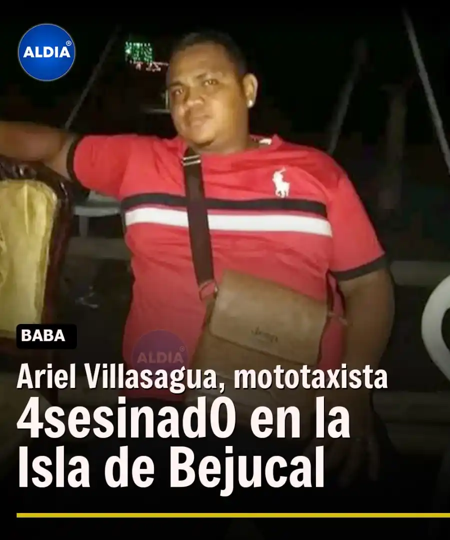 Image from ALDIA: Ariel Villasagua, un ciudadano de 31 años, se dedicaba a realizar flet...