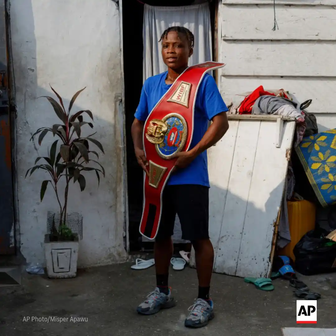 Image from AP News: When Abigail Kwartekaa Quartey decided as a teenager to become a profe...
