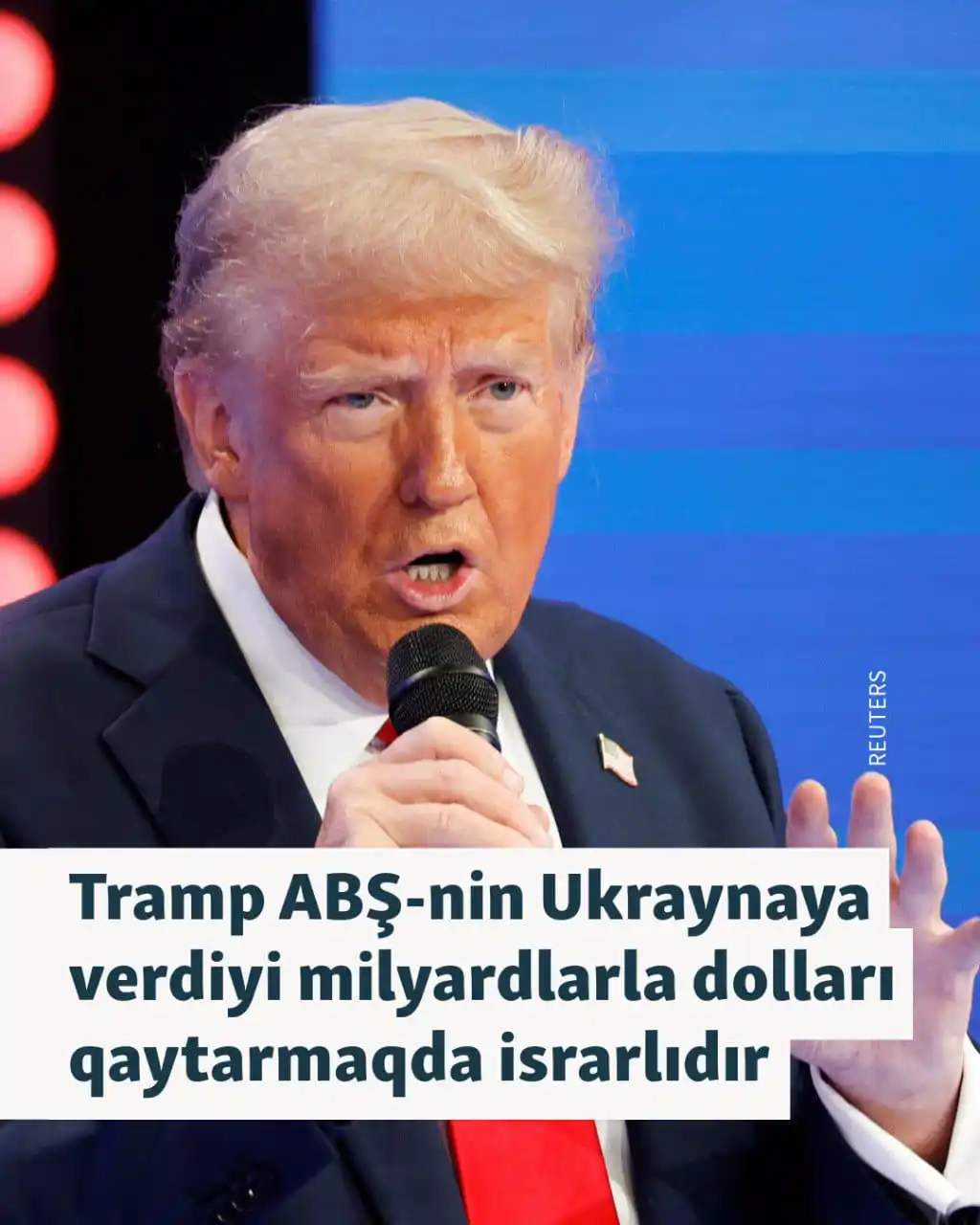 Image from AzadliqRadiosu: 🇺🇸🇺🇦ABŞ Prezidenti Donald Tramp fevralın 22-də deyib ki, ABŞ-nin R...
