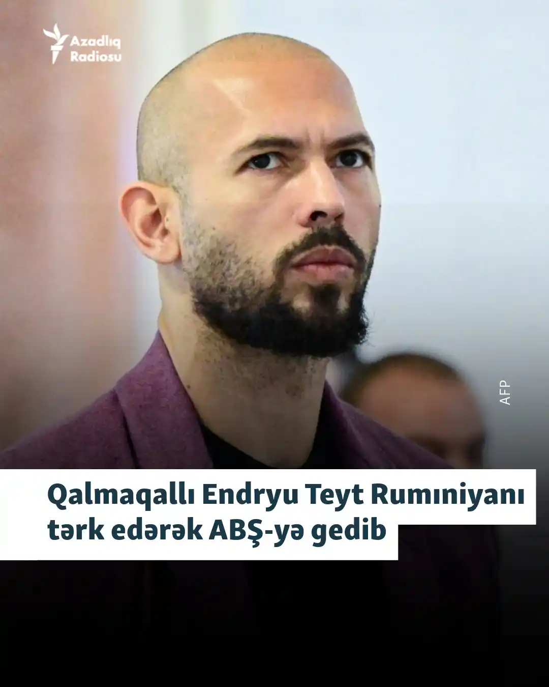 Image from AzadliqRadiosu: Mübahisəli internet fenomeni Endryu Teyt və qardaşı haqlarında insan a...