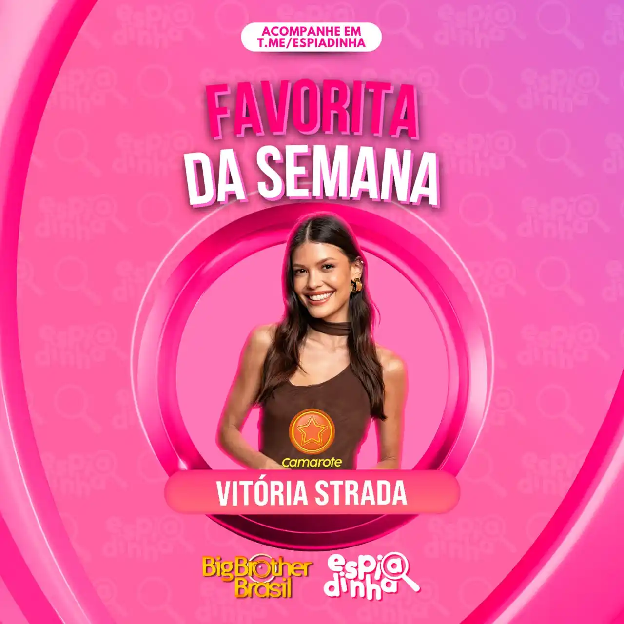 Image from BBB 25 | Canal Espiadinha: ⭐️ Teste de Popularidade Espiadinha Favorito da semana (24/02): Vitór...