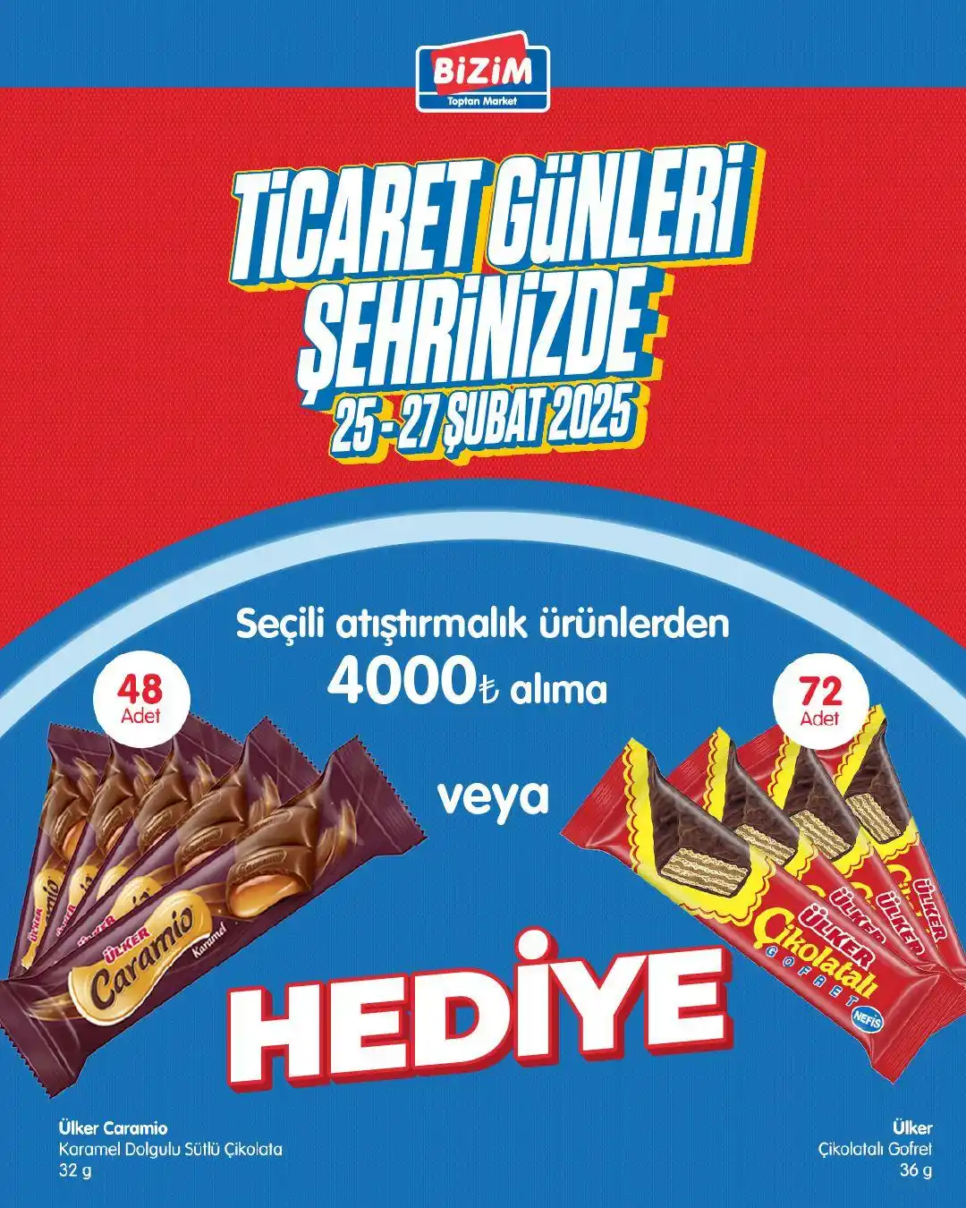 Image from Bizim Toptan Satış Mağazaları: Ticaret Günleri Bizim Toptan’da bugün başladı!🥳 Sadece 3 gün geçerli ...
