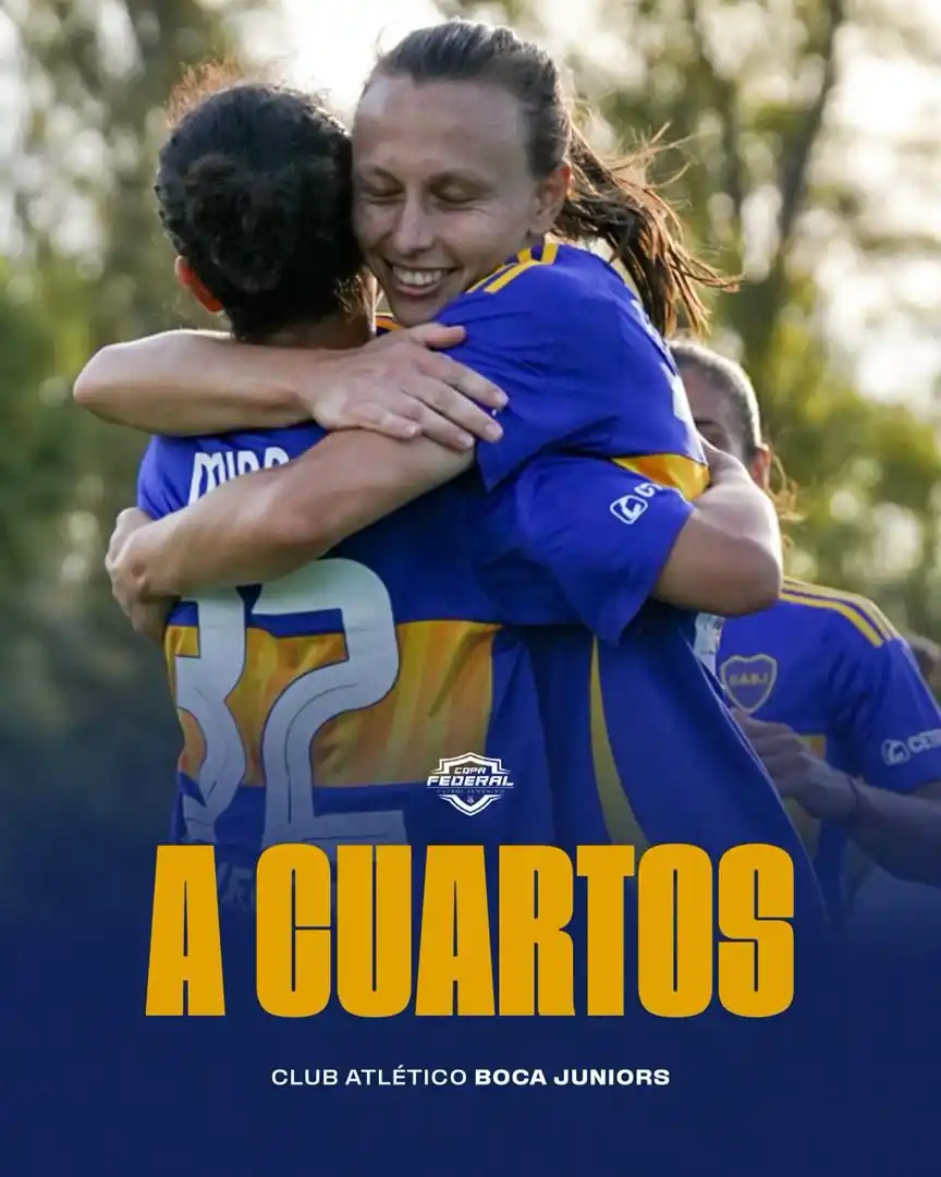 Image from Boca Juniors Fútbol Femenino ⚽️: ¡Estamos en cuartos de final de la <a class="text-blue-500 hover:under...