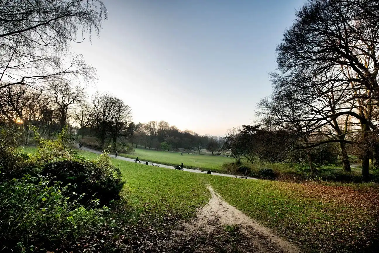 Image from BRUZZ: Een vrouw die met haar baby in het park van Vorst wandelde, werd zonda...
