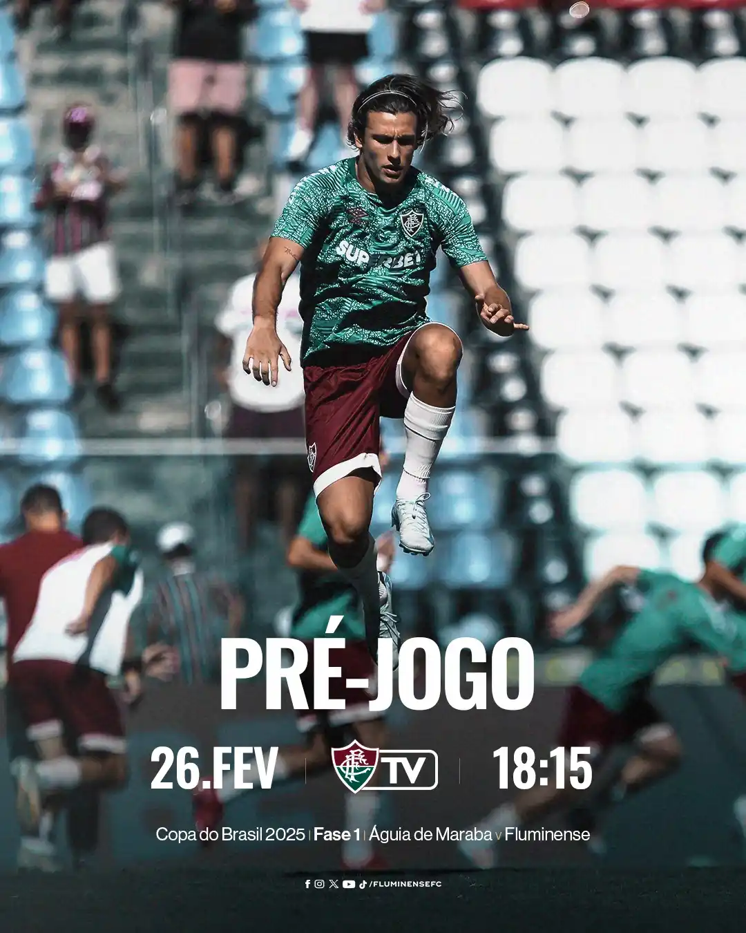 Image from Canal do Fluminense: Hoje tem estreia do Flu na Copa do Brasil e você fica ligado em tudo n...