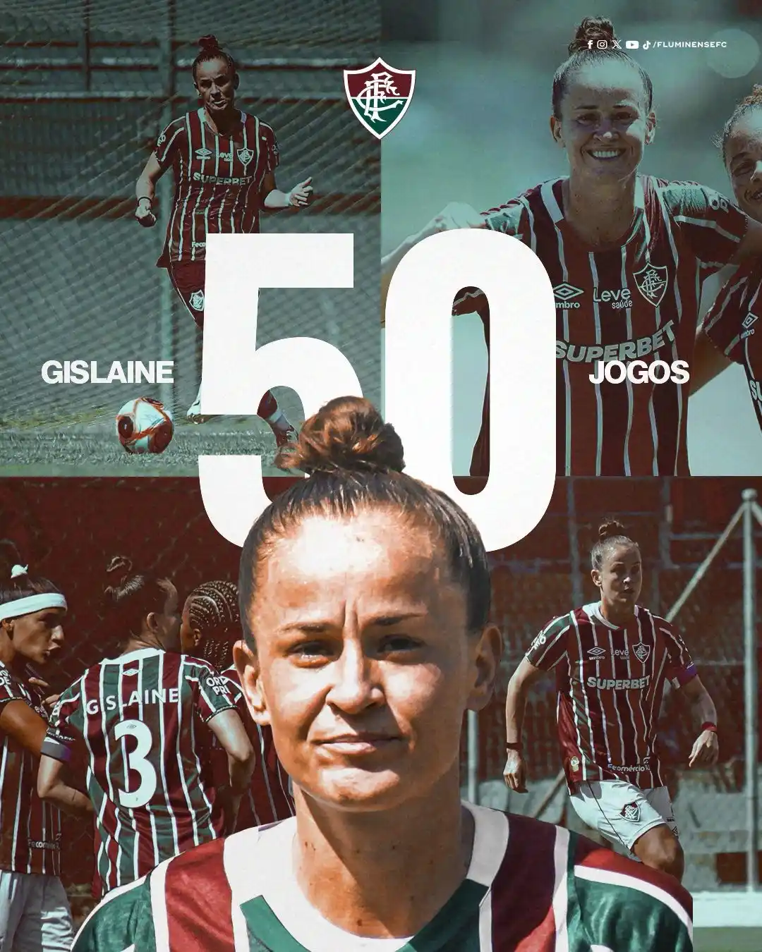 Image from Canal do Fluminense: 5️⃣0️⃣ JOGOS COM AS <a class="text-blue-500 hover:underline cursor-poi...