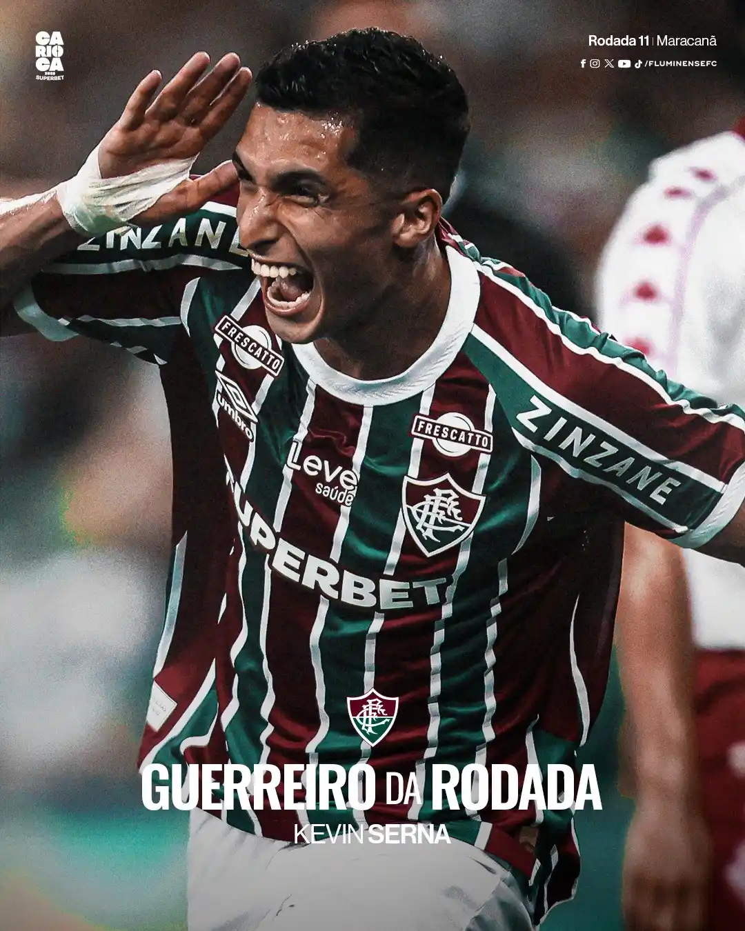 Image from Fluminense FC: Com gol e assistência, Kevin Serna foi eleito <a class="text-blue-500 ...