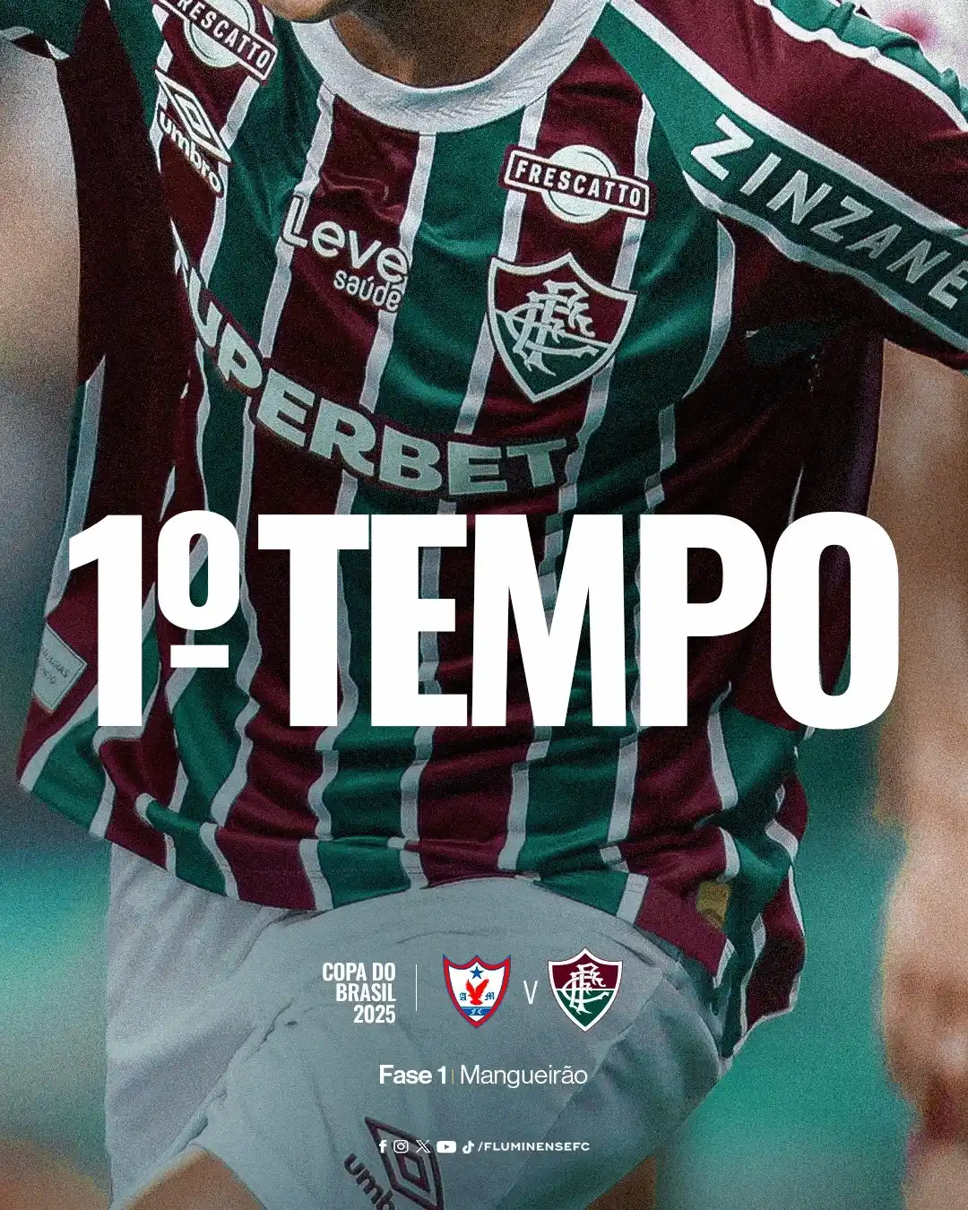 Image from Canal do Fluminense: BOLA ROLANDO EM BELÉM! É A ESTREIA DO NOSSO TRICOLOR NA COPA DO BRASIL...