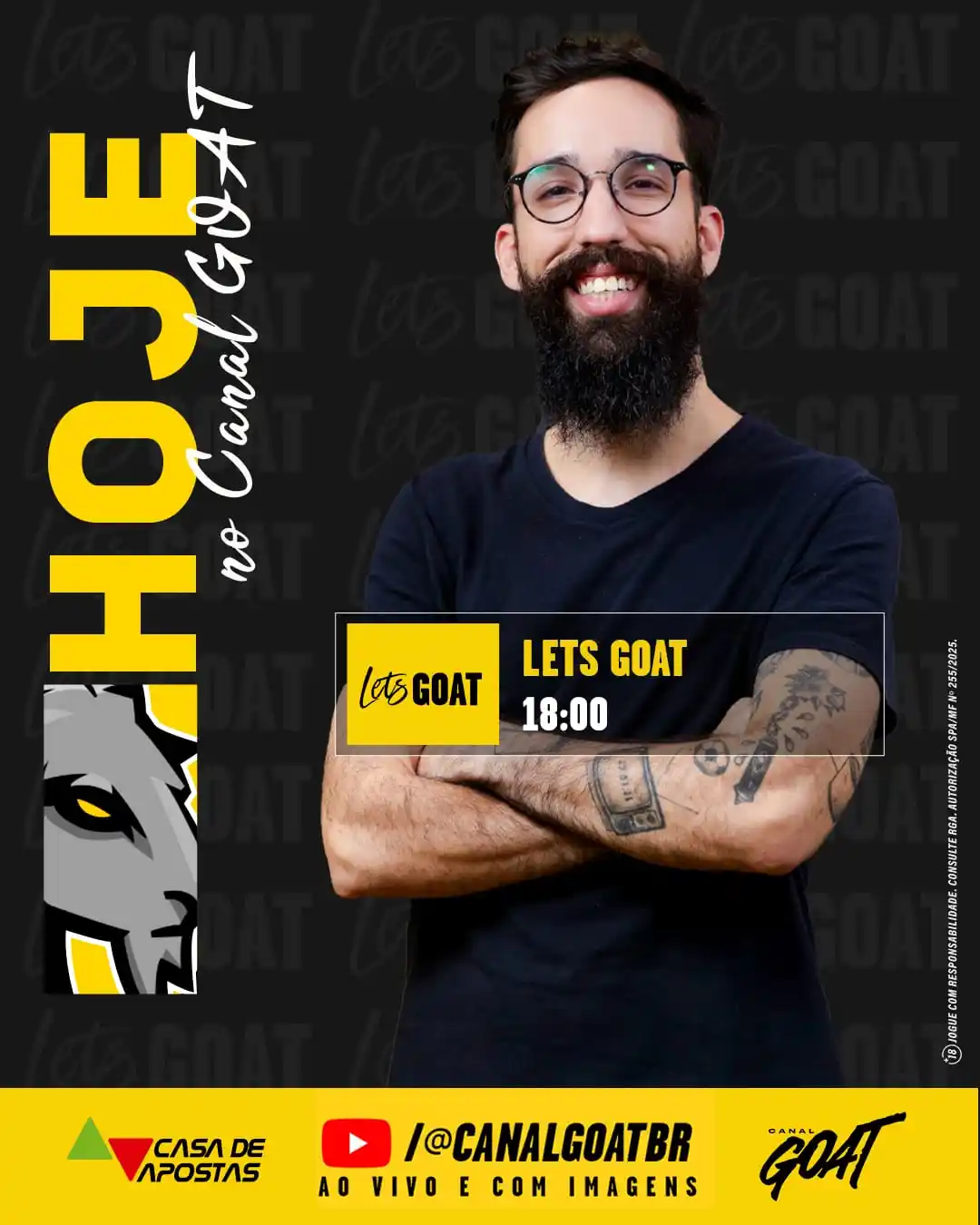 Image from Canal GOAT: Todos os caminhos te levam ao <a class="text-blue-500 hover:underline ...