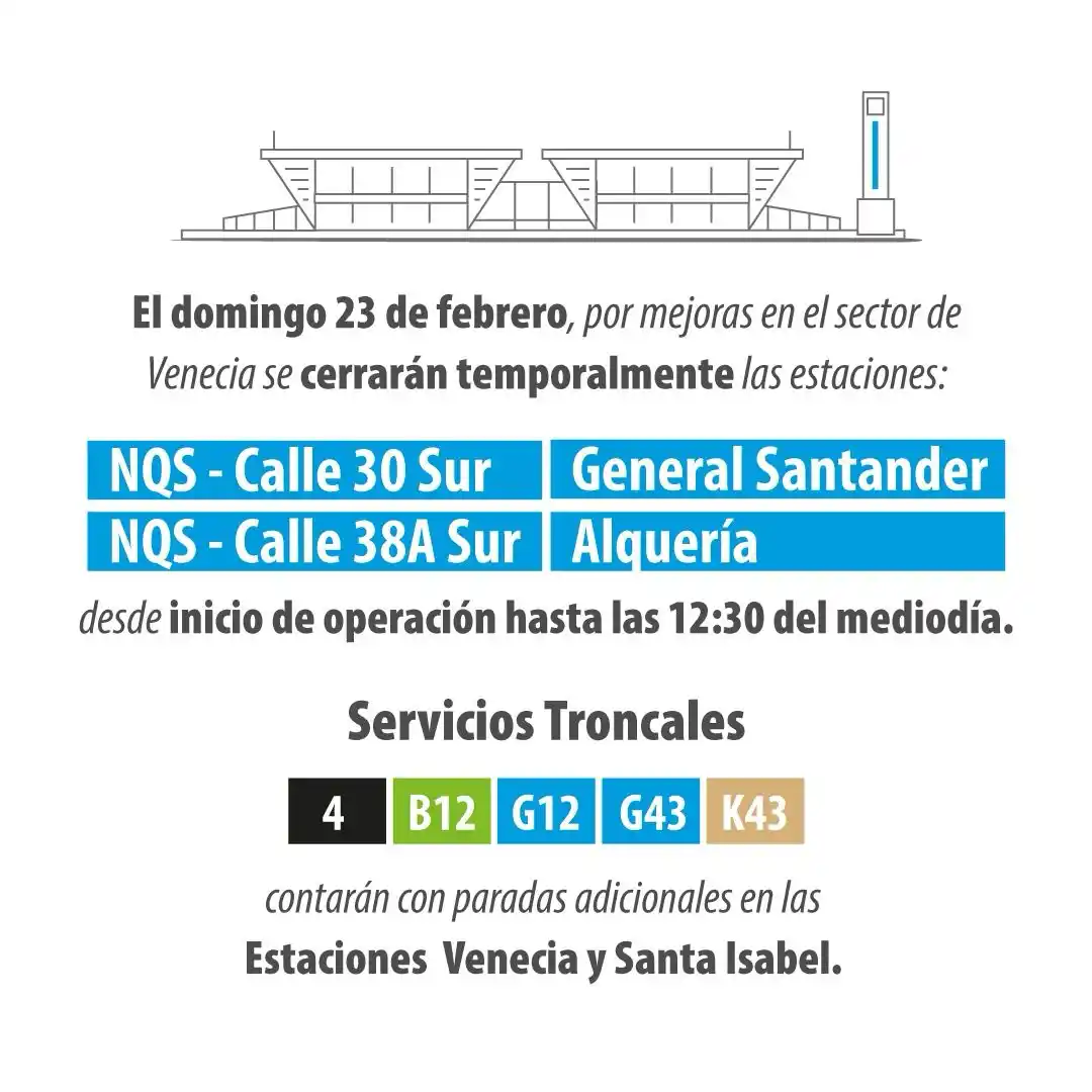 Image from Canal TransMilenio: <a class="text-blue-500 hover:underline cursor-pointer" href="/hashtag...